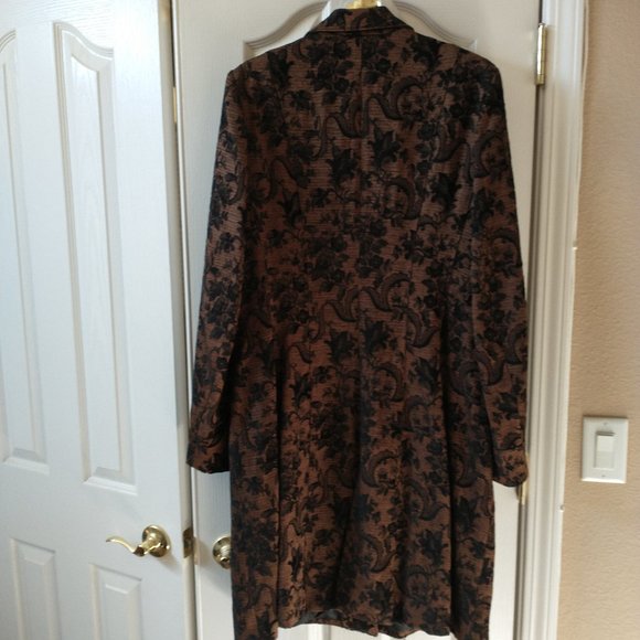 Vintage Western Style 3/4 Length Frock Coat, Like new - Picture 2 of 4